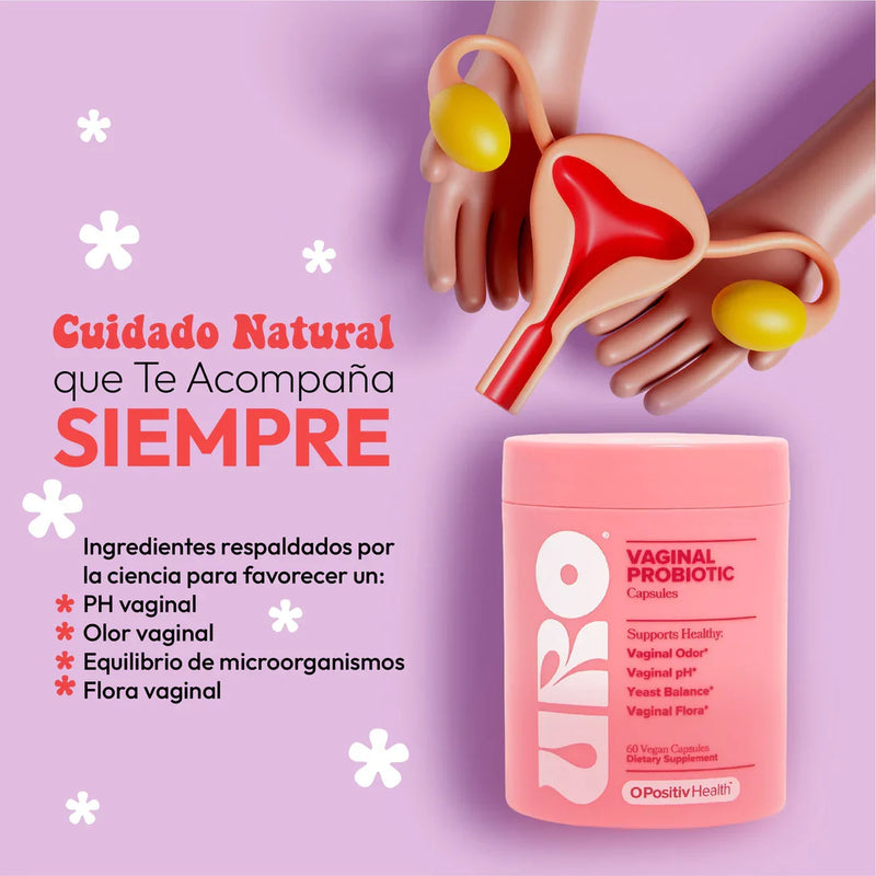 🌸 Uro Probiótico Femenino: Equilibrio íntimo y bienestar natural